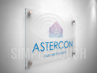 Таблички на дверь с прямой печатью